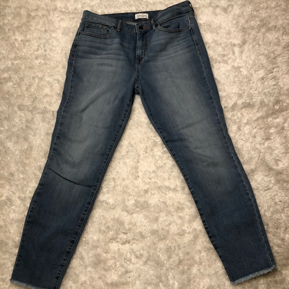 Jessica Simpson High Rise Skinny Ankle